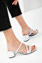 White Women's Classic Heeled Shoes 17910 - 5