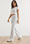Women's Gray Bottom Top with Spanish Pants Full Lycra Suit Tkm- 19000343 - 3