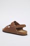 Brown Velcro Strap Big Boys Kids Sandals Takss25Sd00025 - 4