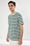 Çok Renkli Regular/Normal Kesim Dokulu T-Shirt TMNSS25TS00041 - 4