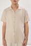 Vizon Unisex Relaxed Fit Kısa Kollu Gömlek TMNSS23GO00064 - 3