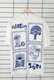 Ekru Oversize/Geniş Kesim Baskılı %100 Pamuk T-Shirt TMNSS25TS00031 - 13
