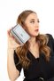 Women's Faux Leather Card Holder and Wallet - 3