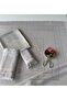 Set of 4 Fringed Etamine Dark Bundles - Stone - 3