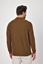Men's Mustard 100% Cotton Waffle-Free Stretching Fabric Slim Fit Long Sleeve Polo T-Shirt - 7