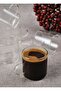 Set of 6 Glass Turkish Coffee Cups Mini Mug Espresso Coffee Set 130 ml