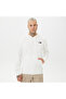 Seasonal Graphic Hoodie Men's White Sweatshirt