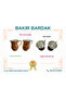 Copper Ayran Cup Ottoman Culture Water Cup Tinplate Copper Cup 6-Piece Set Copper Cup Handcrafted - 7