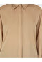 Beige Comfort Fit Long Sleeve Shirt 50296330 -Vr011 - 6