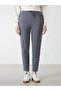 Lcw Modest Gray Women's Sweatpants with Elastic Waist - 2