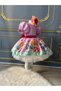 Girls' Paw Patrol Fluffy Tulle Dress, Paw Patrol Girls' Satin Tulle Fluffy Dress - 2
