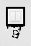 Panda Themed Decorative Socket Switch Frame - 2
