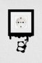 Panda Themed Decorative Socket Switch Frame