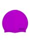 Bone Sea Cap Pool Cap Swimmer Silicone Purple Bone Swimming Cap - 2