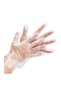 Pe Work Cleaning Disposable Transparent Bag Market Gloves / Large Size / 1 Pack of 100 Pieces - 2