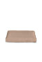 Double Size Plain Dyed Fitted Sheet 100% Cotton Flannel - 3