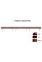 Meeting Table Conference Table with Metal Legs-18 Seater, U-Leg-Apple Cherry - 3