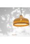 Milos Rattan Bambu Sarkıt Avize - 3