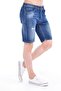 Men's Denim Shorts Slim Fit Jean Shorts - C342
