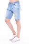 Men's Denim Shorts Slim Fit Jean Shorts - C342 - 3