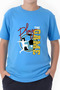 Play Game Printed Boys' Short Sleeve Round Neck T-Shirt - 3