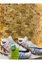 Laliga 565 White Gold Astroturf Football Shoes