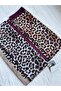 Hijab Leopard Print Cotton Shawl Set of 2 and Shalby Makeup Mirror - 5