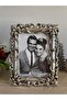 إطار صورة فضي مزخرف بإطار ملتوي مقاس 15x20 - 2