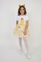 Girl's Pineapple Print T-Shirt Skirt Suit April 23, October 29 Show Outfit - 7