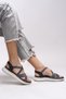 Lilzenya Women's Sandals 00121005 Black - 5