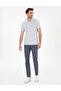 Light Blue Slim Fit 5 Pocket Chino Pants 50271249-Vr003 - 3