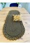 Jute, Wicker, Decorative Tablecloth, Runner 30X80 Cm, American Service, Coffee Table Cover, Bohemian Style - 3