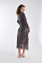 Lace Niki Velvet Bamboo Cotton Robe - 6