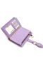 Women's Lilac Wallet Card Holder Gold Accessory Damla Medium Size 009 - 5