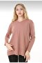 Women's V-Neck Patterned Knitwear Sweater - 4