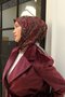 وشاح قطني ناعم بنمط الشكل - 2