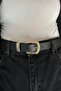 Holly Gold Buckle Women's Belt