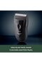 Electric Razor for Men,Wet Dry Lightweight Shaver ES3831K, Black - 2