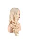 Platinum - Wavy and Rivetless Long Fiber Synthetic Wig - 2