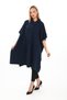 Knitwear Hooded Poncho - 4