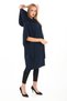 Knitwear Hooded Poncho - 2