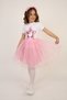 Girl's Pink Sequin Star T-Shirt Pink Tutu Skirt Suit April 23Th October 29Th Show Outfit - 8