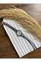 Retro Minimal Straw Cord Vintage Women's Wristwatch - 3