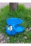 Children's Blue Slippers with Cute Dog Figure Garden Slippers Beach Seaside Bathroom Slippers and Sandals - 5
