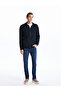 Hooded Men's Long Sleeve Zippered Sweatshirt (S5) - 2