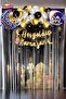 Welcome Ramadan Printed Luxury Balloon Chain Set with Ballphone and Written Foil Balloon