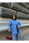 Women's Blue Teddy Bear Detailed Shirt - 4