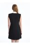 Lcw Vision Black Women's Straight Shirt Dress - 5