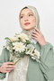 Gi Shine Bohemian Jacquard Shawl - Gold Gray - 2