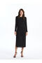 Peak New Season Crew Neck Patterned Dress - 2